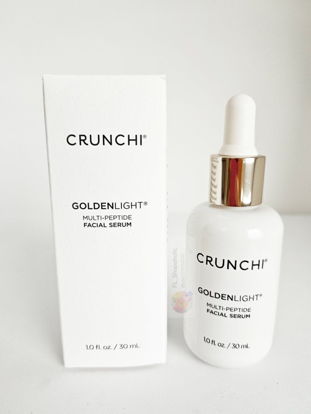 *CRUNCHI* Goldenlight Multi-Peptide Facial Serum (Clean Beauty) - NEW!